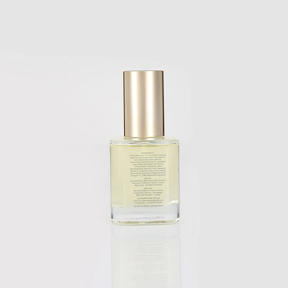 Meenora Ferment Oil Silk Smooth Hair Serum | With Olive Squalene, Vitamin E | Ferment Oil Hair Complex