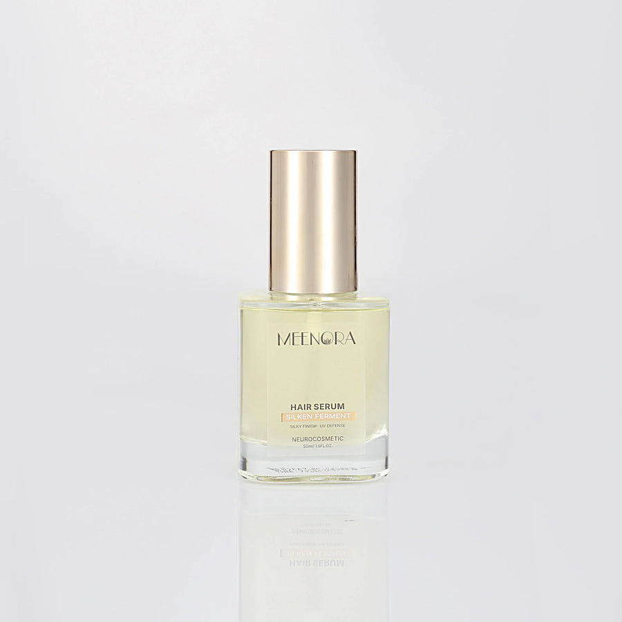 Meenora Ferment Oil Silk Smooth Hair Serum | With Olive Squalene, Vitamin E | Ferment Oil Hair Complex