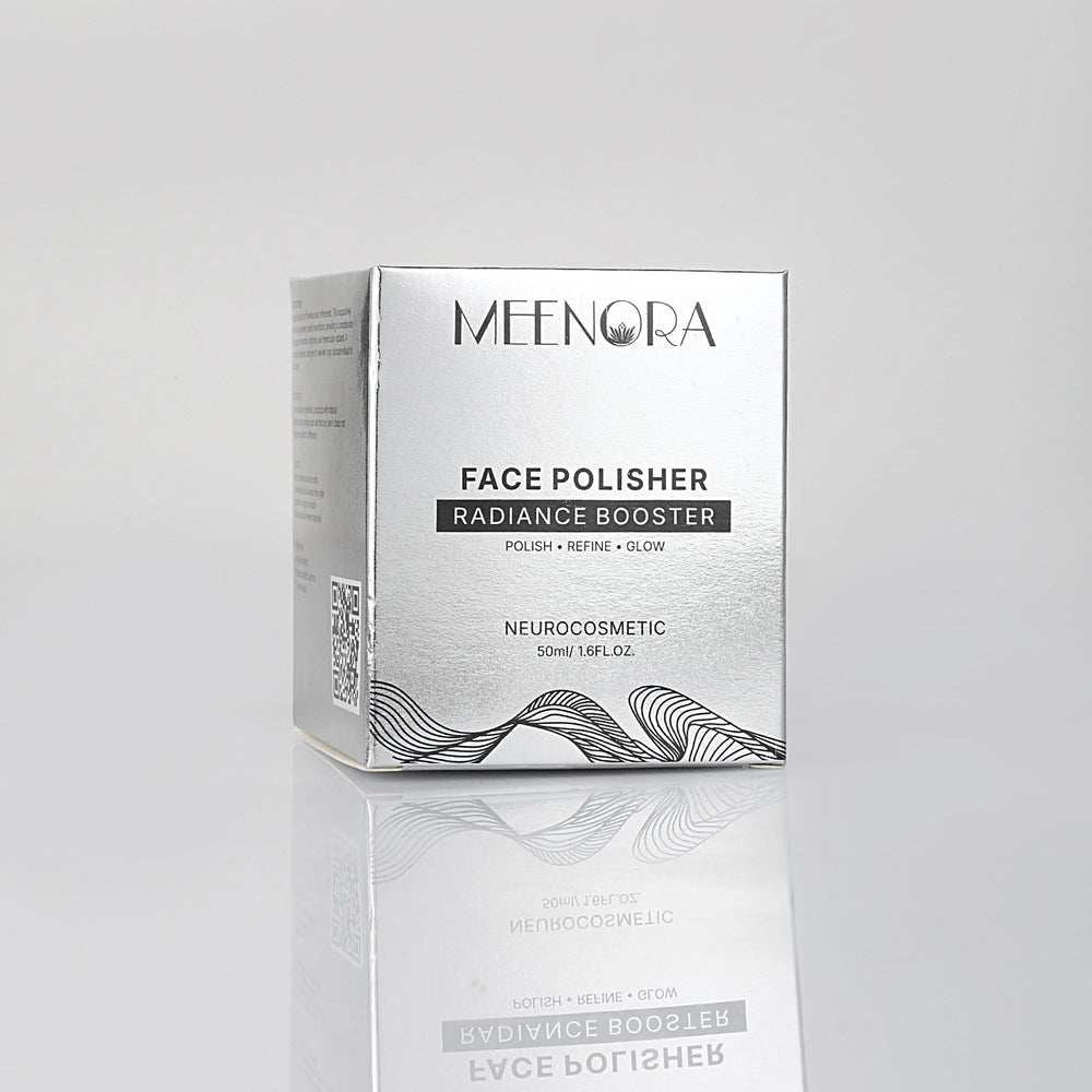 Meenora Melt the Day Away Face Polisher | With Squalane, Bakuchi Oil | Sepibliss™ Feel