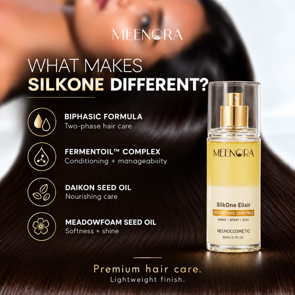 SilkOne Elixir | Biphasic Hair Serum | Double Care Zero Frizz