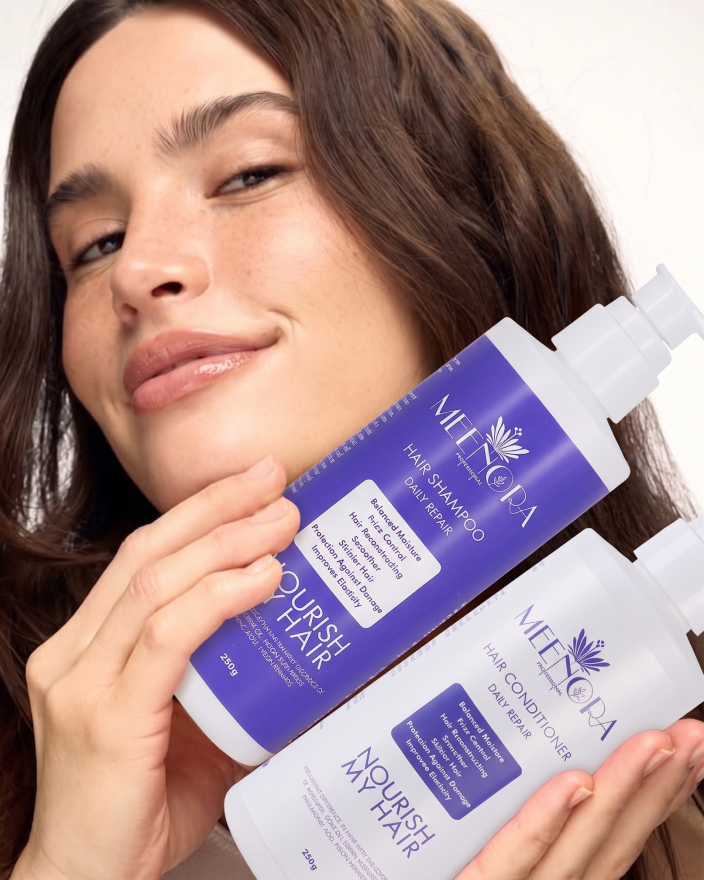 Meenora Hair Repair Kit - Shampoo & Conditioner Bundle