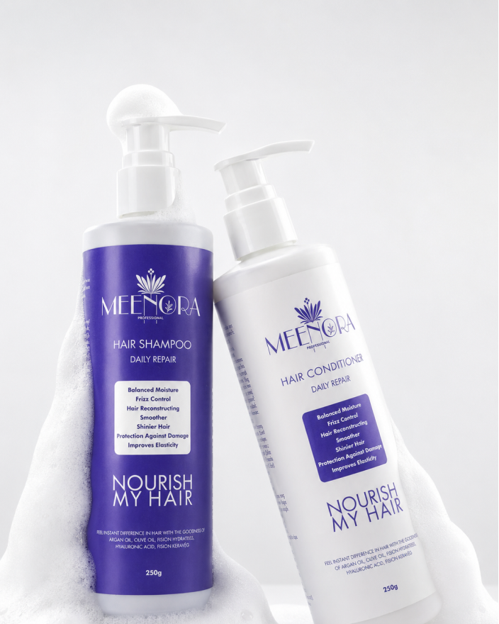 Meenora Hair Repair Kit - Shampoo & Conditioner Bundle