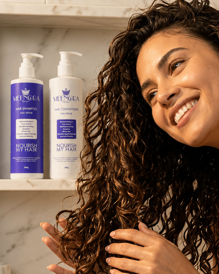 Meenora Hair Repair Kit - Shampoo & Conditioner Bundle