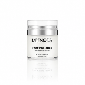Meenora Melt the Day Away Face Polisher | With Squalane, Bakuchi Oil | Sepibliss™ Feel