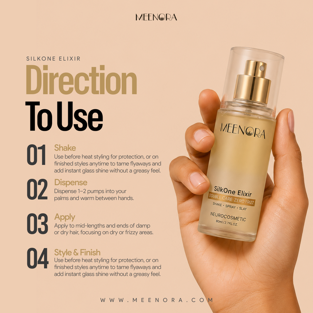 SilkOne Elixir | Biphasic Hair Serum | Double Care Zero Frizz