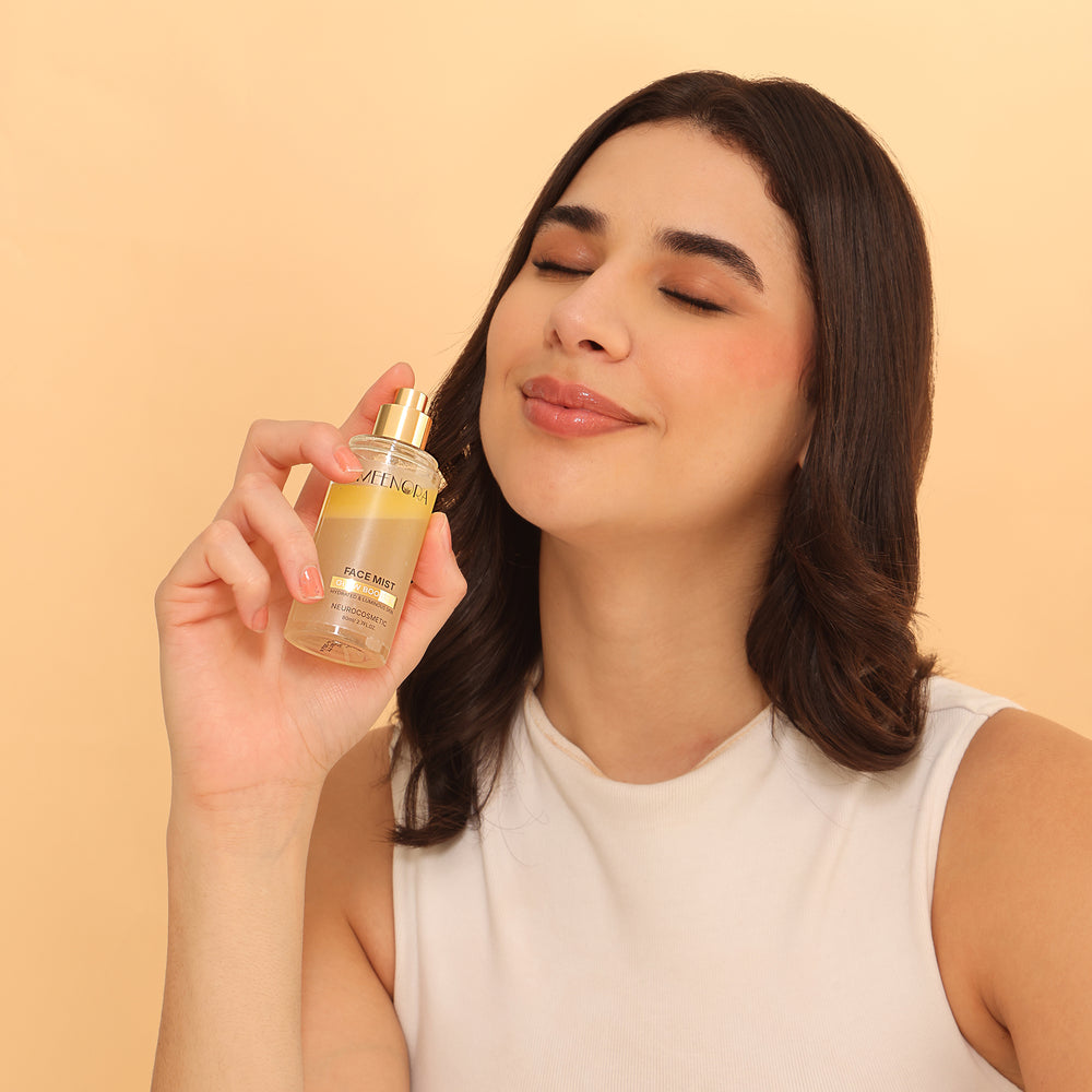 Meenora NeuroBalance Biphasic Glow Mist | With Ganocalm™, Aquaxyl™ | Sepibliss™ Feel