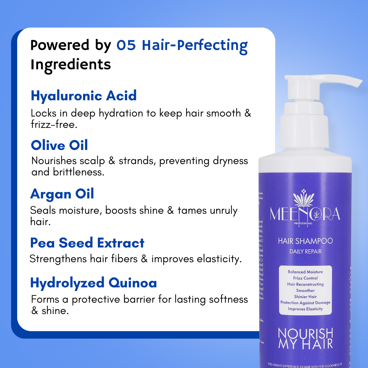 Meenora Daily Hair Repair Shampoo