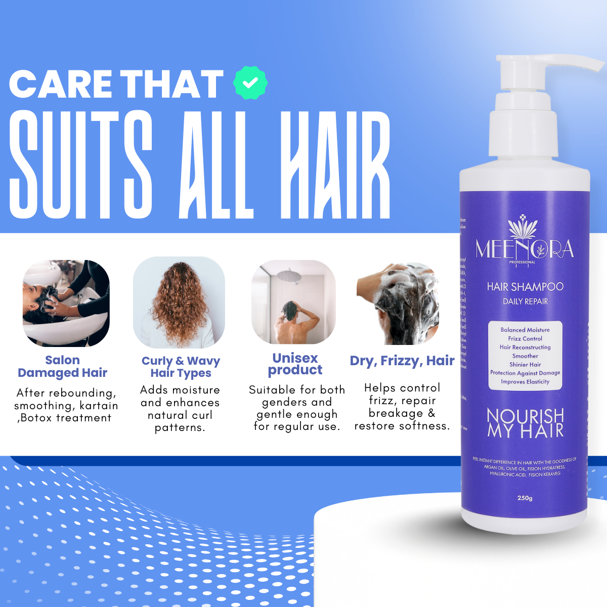 Meenora Daily Hair Repair Shampoo