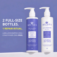 Daily Hair Repair Duo – Buy 1 Get 1 Free (2 Shampoos + 2 Conditioners)